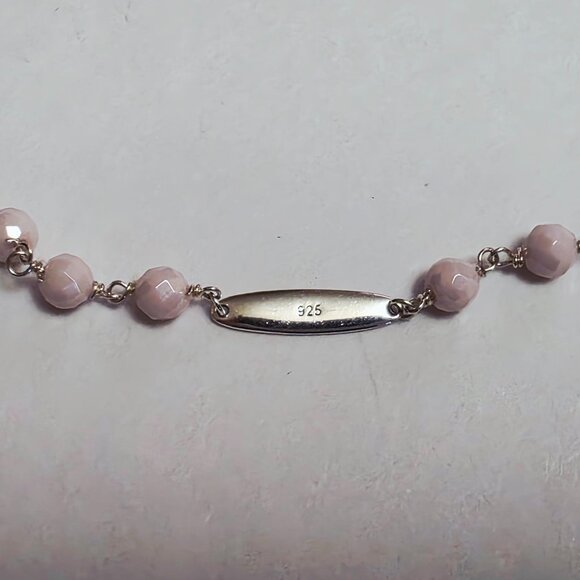 Lagos Pink Caviar Long Pink Ceramic Beaded Necklace - Picture 15 of 16